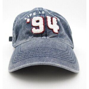 Life is Good 1994 Embroidered Adjustable Denim Hat (B)